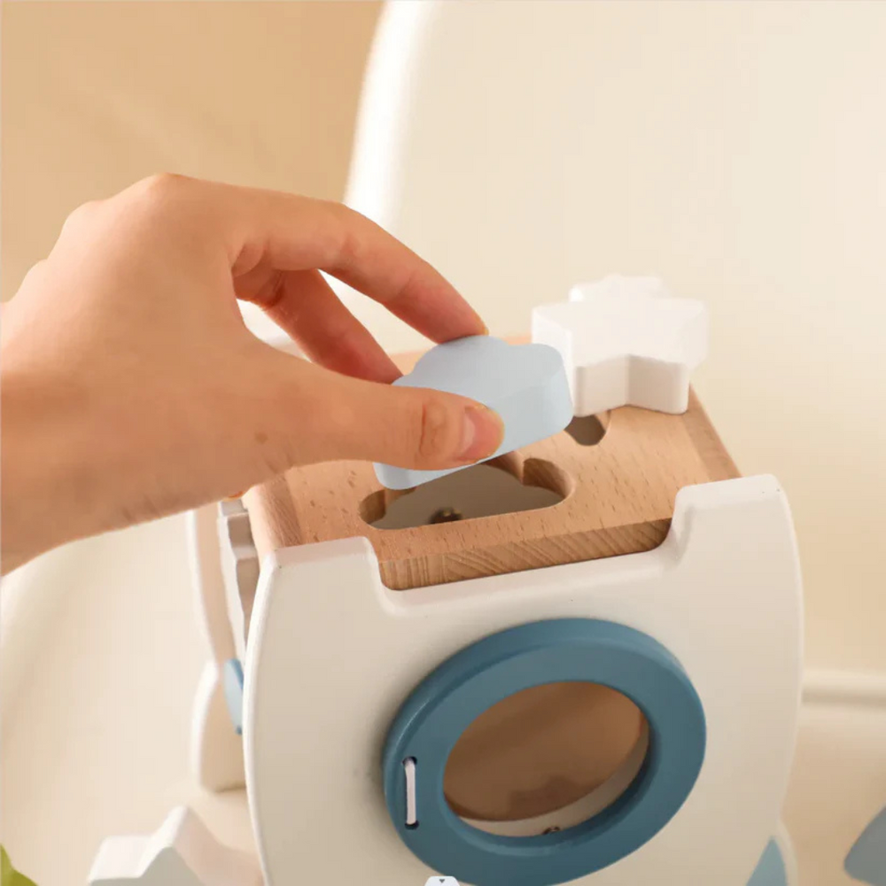Educatief Houten Ruimte Blokkenspel | SpaceBuild Creatief & Montessori Speelgoed More For Mini