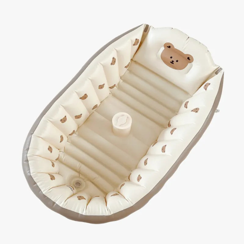 Opblaasbare Babybadkuip 0-3 Jaar – Veilig & Compact Reismodel voor Thuis of Vakantie More For Mini