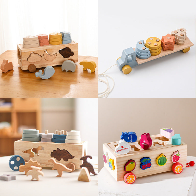 Houten Baby Speelgoed – Educatief & Veilig – Motoriek & Ontwikkeling | BrightSteps More For Mini