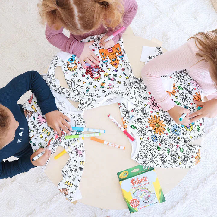 Kreativt Pyjamasfärgningsset för Barn – Designa och Personalisera din Egen Nattdräktsoutfit! More For Mini