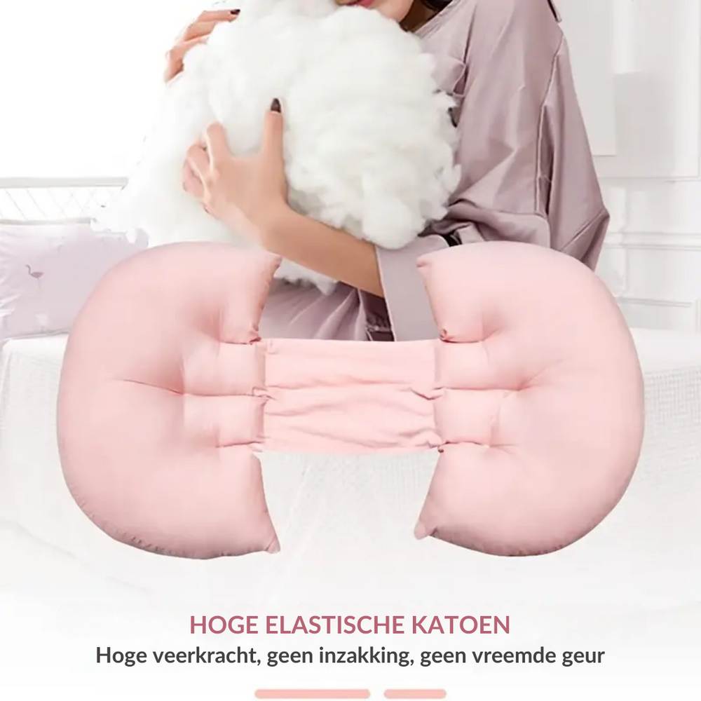 DreamEase Zwangerschapskussen – Optimale Buik- en Rugondersteuning voor een Comfortabele Nachtrust More For Mini