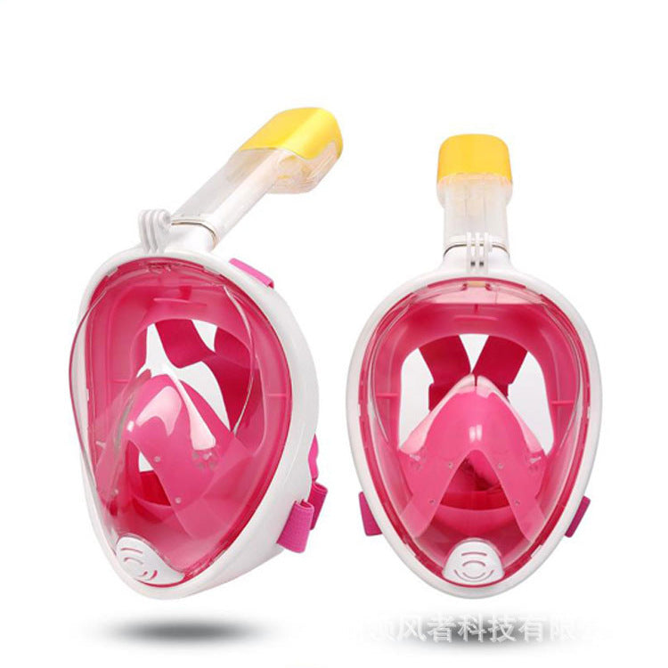 Kinder Snorkelmasker met 180° Zicht & Dry Top – Comfortabel & Antilek | Seawise More For Mini