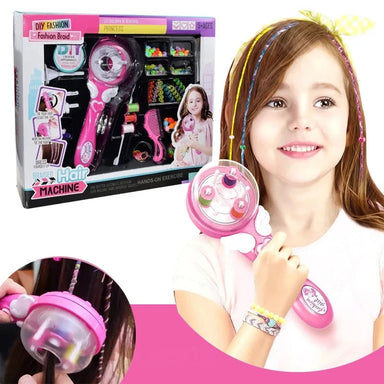 LittleStylist Hårstyling Set – Automatisk Fläta & Kreativa Hårtillbehör för Barn (6+) | Perfekt för Hårstyling Hemma More For Mini