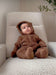 Varm teddyoverall för baby 0–1,5 år – Brun vinterdräkt med huva och öron | SnugNest More For Mini