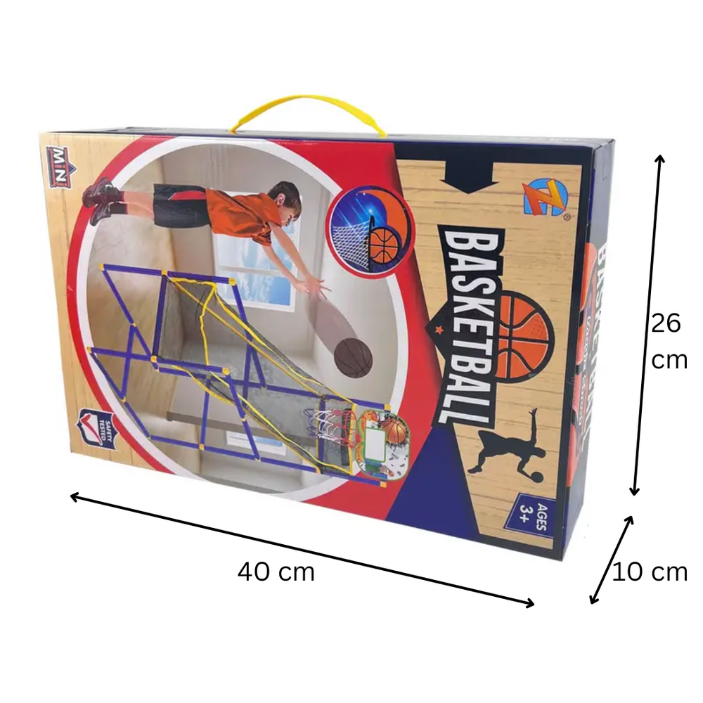 Basketbalspel voor Binnen en Buiten – Verbeter Hand-Oog Coördinatie en Motoriek | ActiveHoops More For Mini