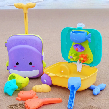 Strandleksaker Trolley för Barn – Komplett Set för Sandlek – Sunplay Sandäventyr More For Mini