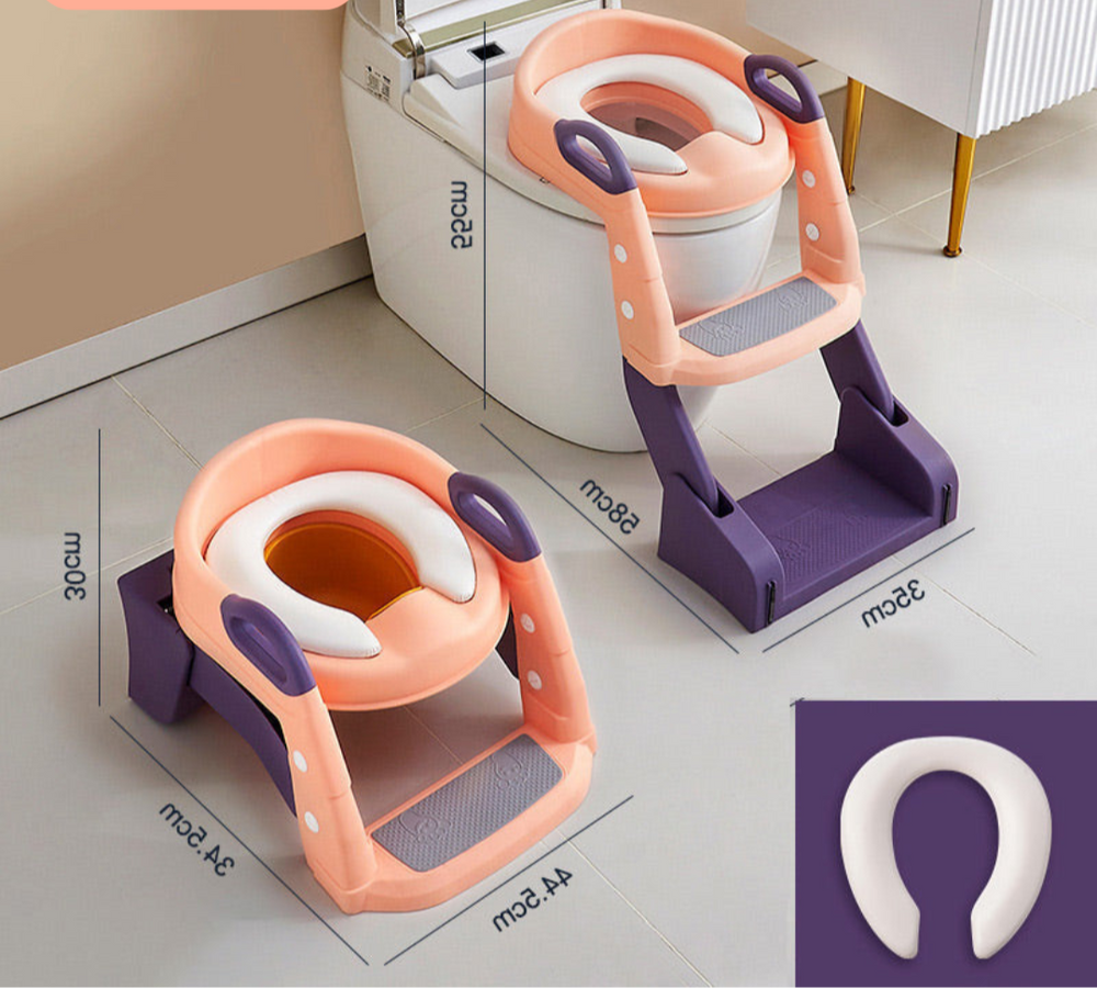 Toilettrainer met Trapje voor Peuters – Veilige Zindelijkheidstraining Thuis More For Mini