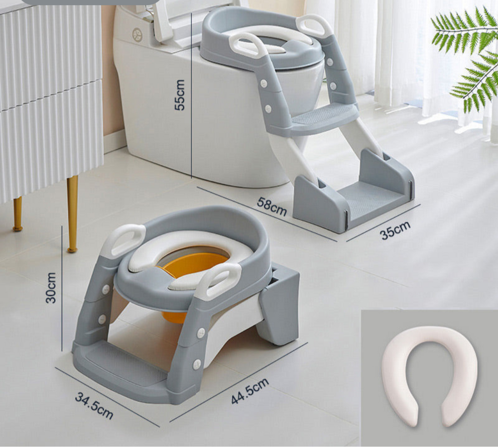 Toilettrainer met Trapje voor Peuters – Veilige Zindelijkheidstraining Thuis More For Mini