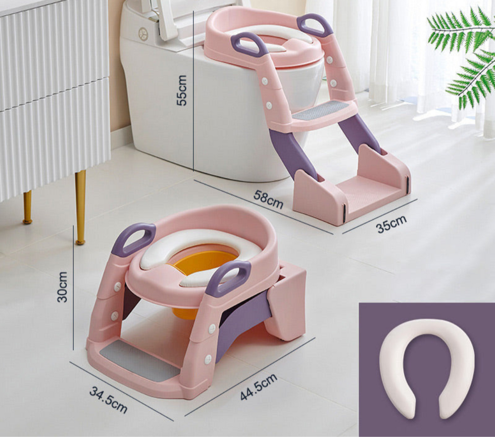 Toilettrainer met Trapje voor Peuters – Veilige Zindelijkheidstraining Thuis More For Mini