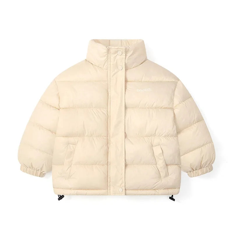 Donsjas - Dhak Unisex, Zwart/Beige Polyester, Maat 2-9 Jaar-More For Mini