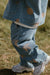 Citroen-jeans 0–8 år – Mjuk Stretchdenim med Resårmidja | Unisex Barnbyxa More For Mini