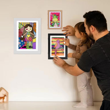 ArtMate Frame – Stijlvolle Kinderkunstlijst | Veilig & Duurzaam Voor A4 Kunstwerken More For Mini