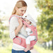 Ergonomisk 3-i-1 Babysele – Bekväm & Andningsbar för Föräldrar och Barn More For Mini