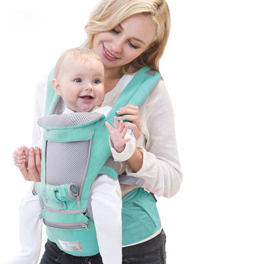 Ergonomisk 3-i-1 Babysele – Bekväm & Andningsbar för Föräldrar och Barn More For Mini