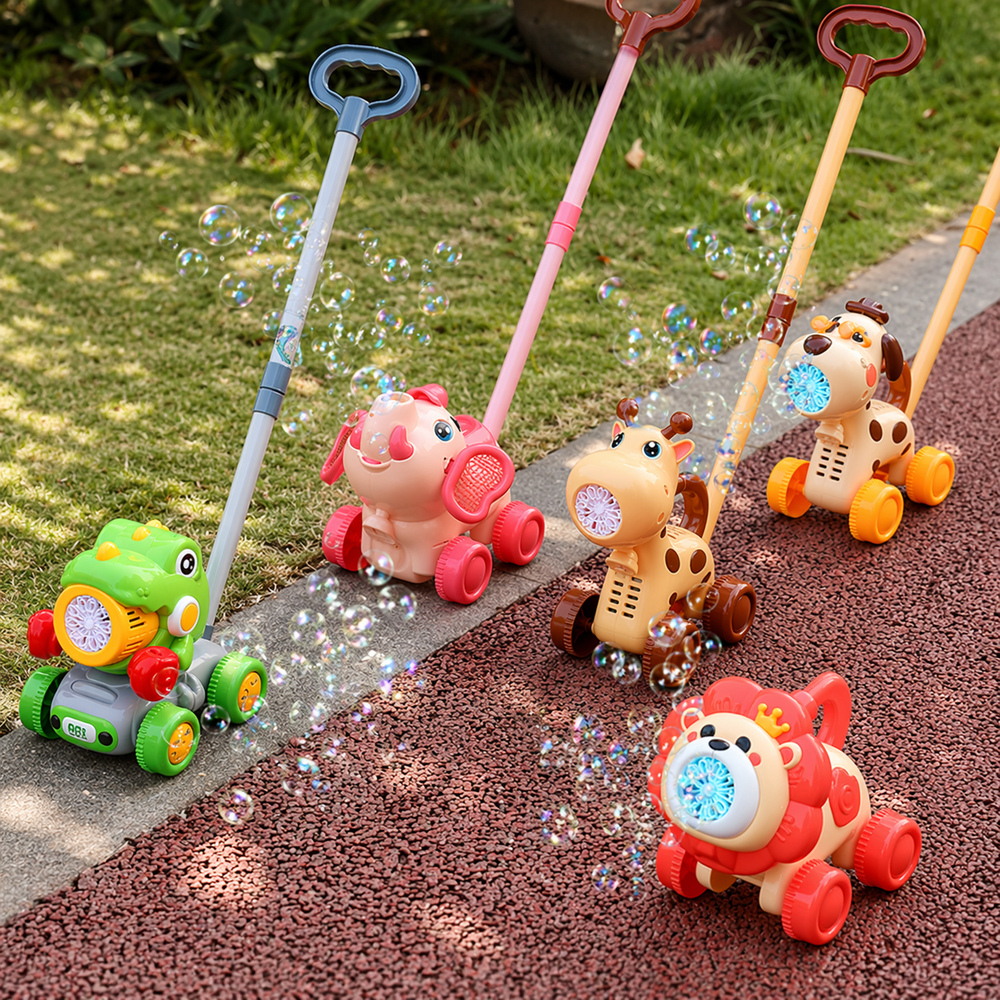 Bubble Blower Skjutvagn – Automatisk Bubbelmaskin | Utomhusleksak More For Mini