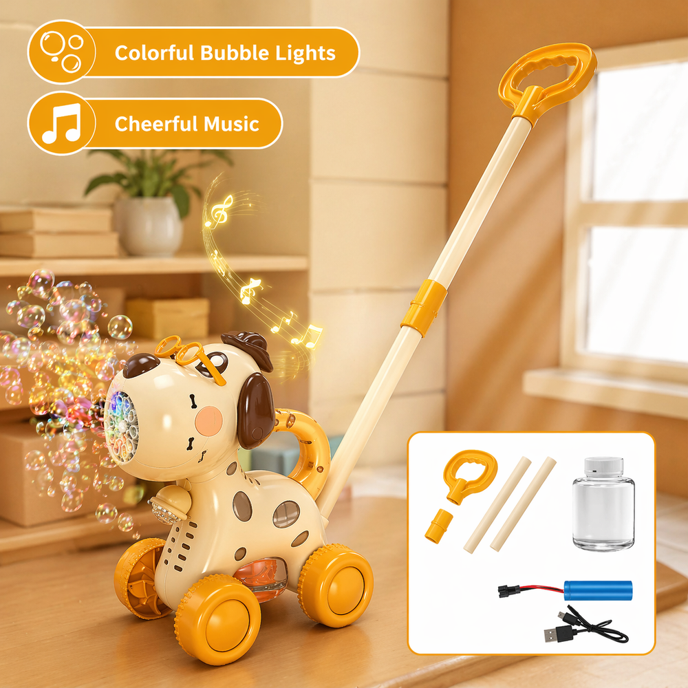 Bubble Blower Skjutvagn – Automatisk Bubbelmaskin | Utomhusleksak More For Mini