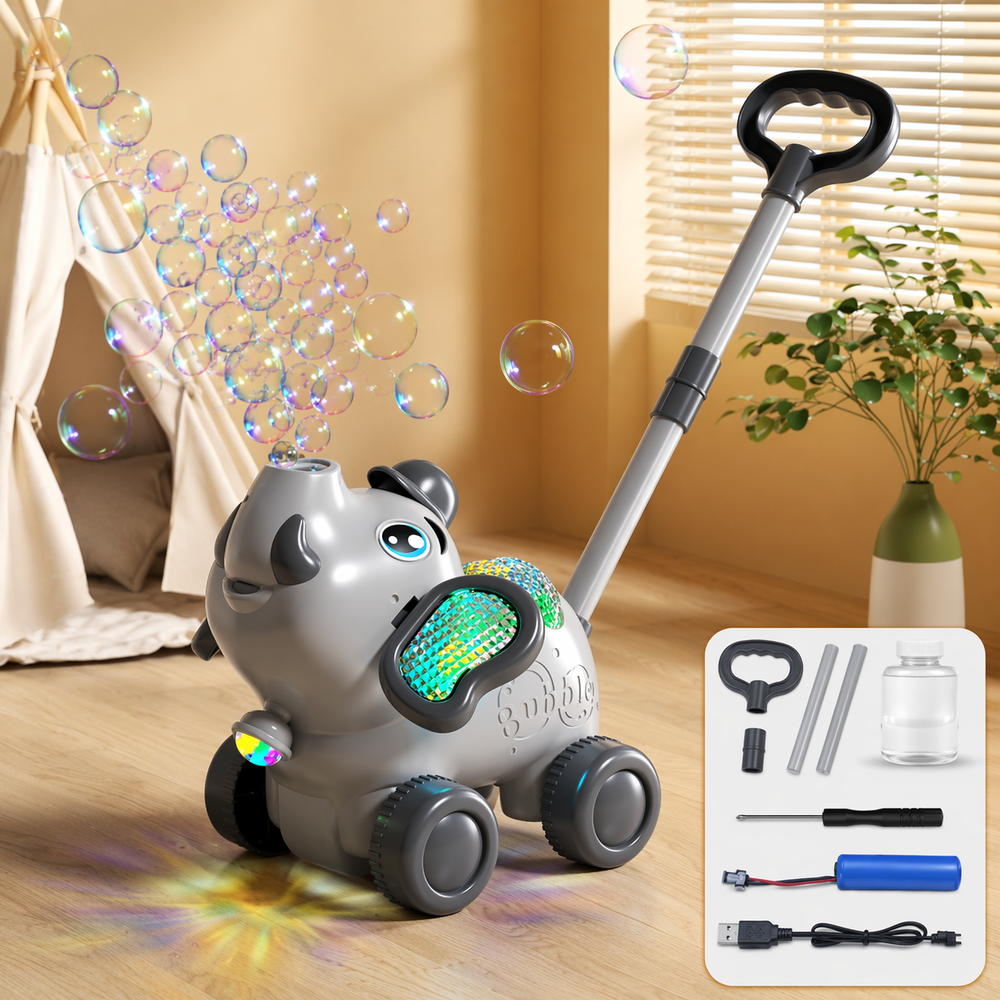 Bubble Blower Skjutvagn – Automatisk Bubbelmaskin | Utomhusleksak More For Mini