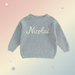 Personifierad Babytröja med Namn – Broderad & Mjuk | 0-5 år More For Mini