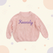 Personifierad Babytröja med Namn – Broderad & Mjuk | 0-5 år More For Mini