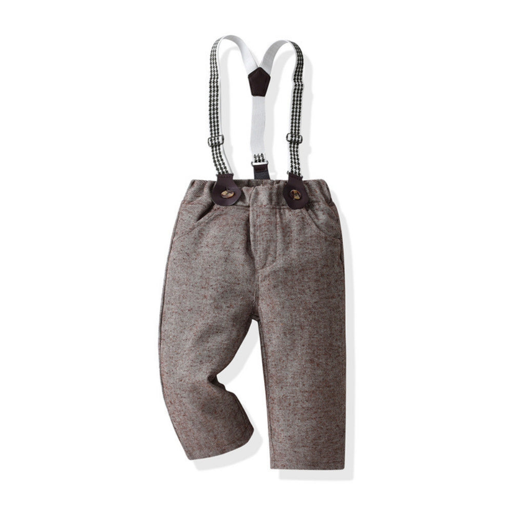 Barn Festoutfit Set Väst och Fluga – Småbarn 6M-6År More For Mini