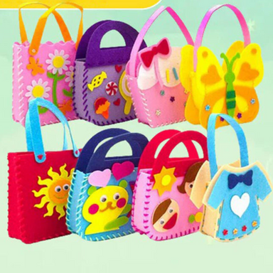 DIY Kindertas Knutselset – Creatieve Naaiset voor Meisjes | Unieke Handtas Zelf Maken More For Mini