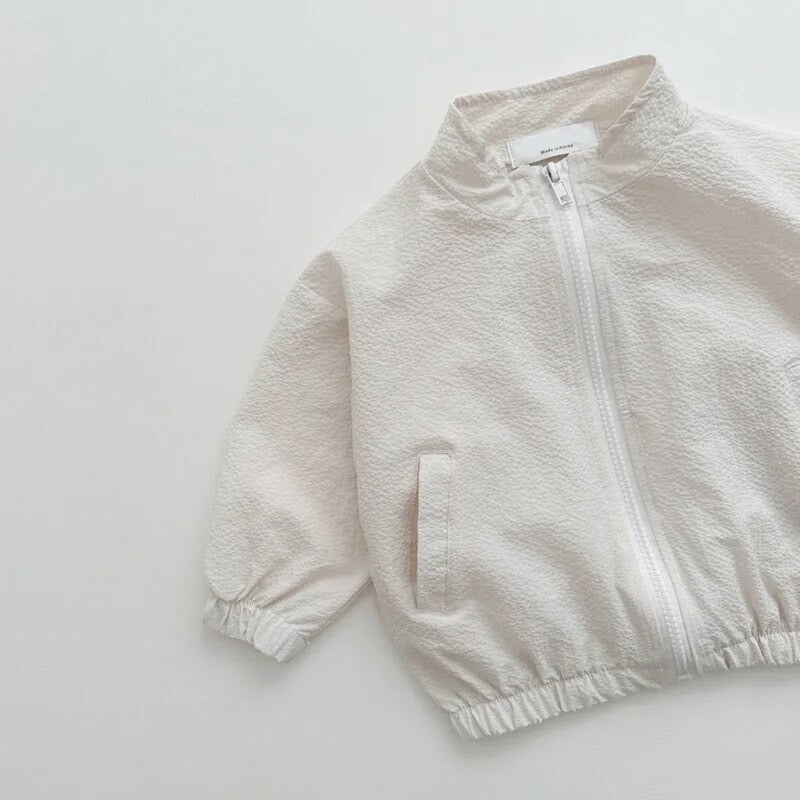 Trendy Kinder Bomber Outfit - Baby Peuter Kleuter Kinderen, Zwart/Wit, Katoen, Maat 0-5 Jaar More For Mini