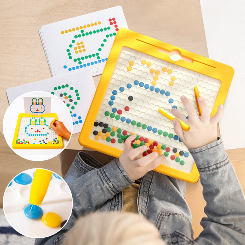 CreativBoard Magnetisk Ritbräda för Barn – Pedagogisk Leksak för Kreativitet och Färdigheter, 4–6 år More For Mini