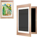 Stevig Kunstframe voor Kinderen | Bewaar & Toon Creatieve Kunstwerken | Duurzaam Houten Fotolijst More For Mini