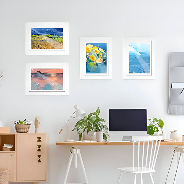 Stevig Kunstframe voor Kinderen | Bewaar & Toon Creatieve Kunstwerken | Duurzaam Houten Fotolijst More For Mini