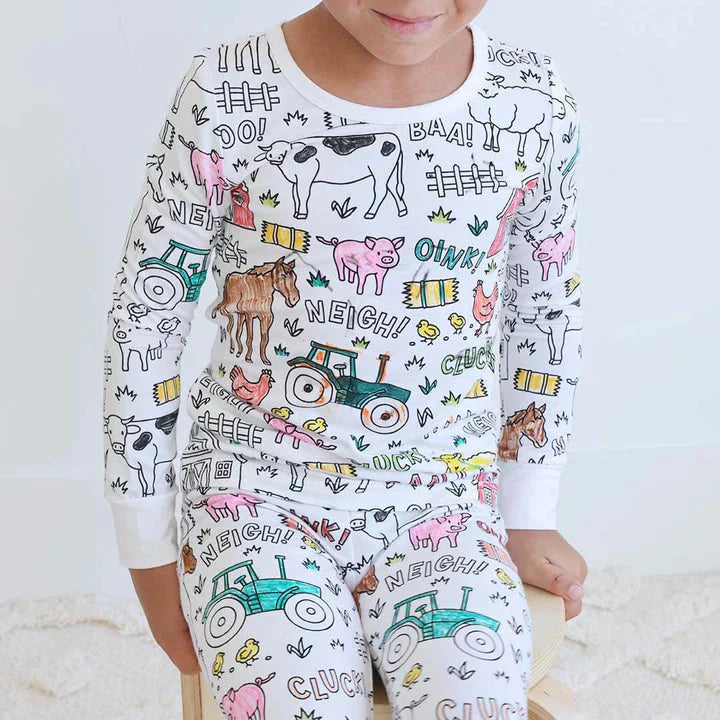 Kreativt Pyjamasfärgningsset för Barn – Designa och Personalisera din Egen Nattdräktsoutfit! More For Mini