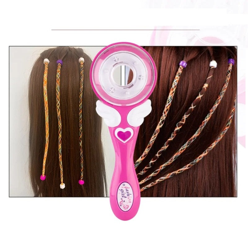 LittleStylist Haarstyling Set – Automatische Vlecht & Creatieve Haaraccessoires voor Kinderen (6+) | Perfect voor Thuis Styling More For Mini