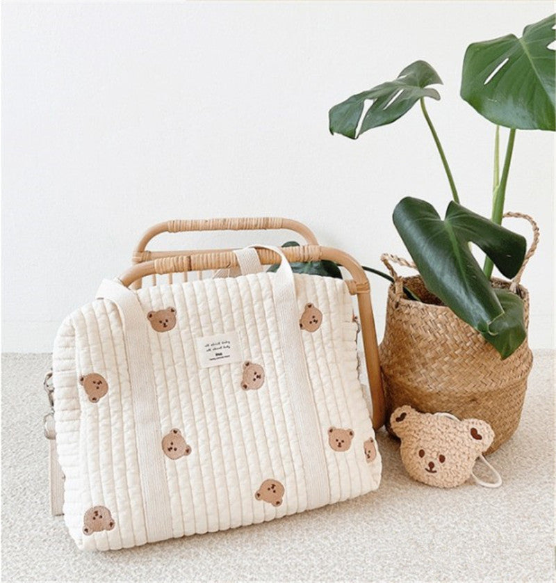 Luxe Luiertas voor Moeders – Ruim, Lichtgewicht & Met Kinderwagenhaken More For Mini