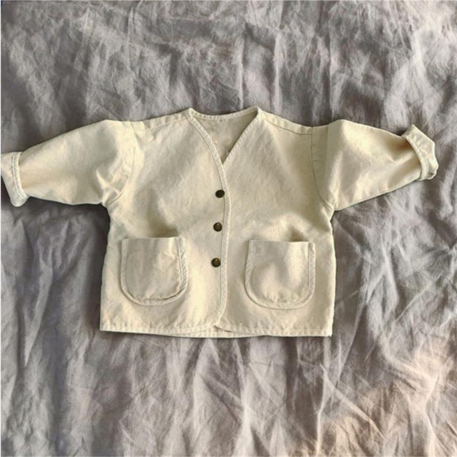 EasyWear Denim Baby Jasje Unisex | Spijkerjasje voor Meisjes & Jongens | 9 Maanden – 3 Jaar | Zachte Katoenmix met Drukknopen More For Mini