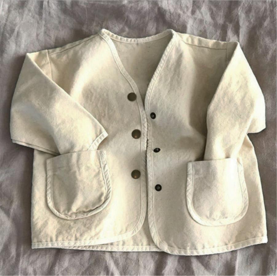 EasyWear Denim Baby Jasje Unisex | Spijkerjasje voor Meisjes & Jongens | 9 Maanden – 3 Jaar | Zachte Katoenmix met Drukknopen More For Mini