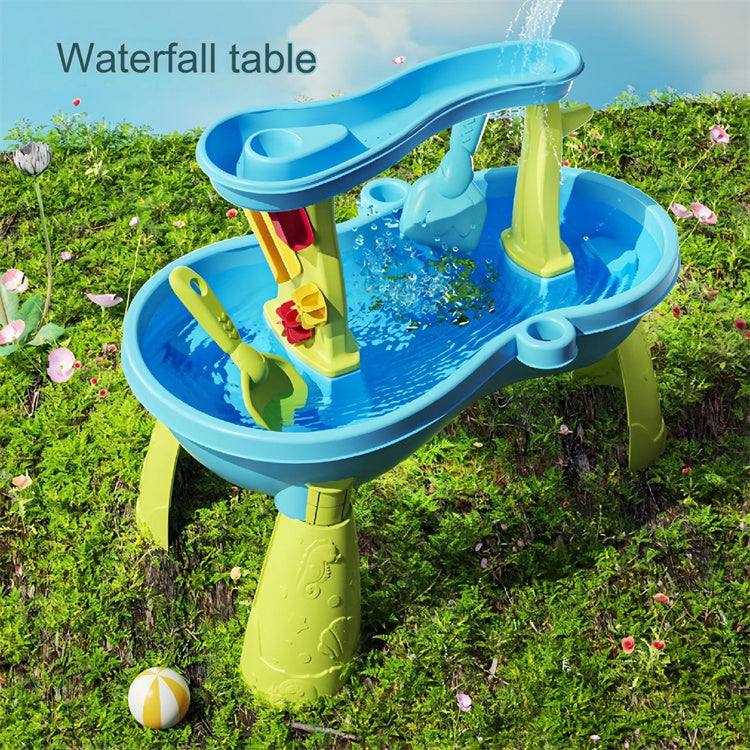 Vattensbord för Småbarn med 13 Tillbehör – Stimulerar Lek & Utveckling – AquaJoy More For Mini