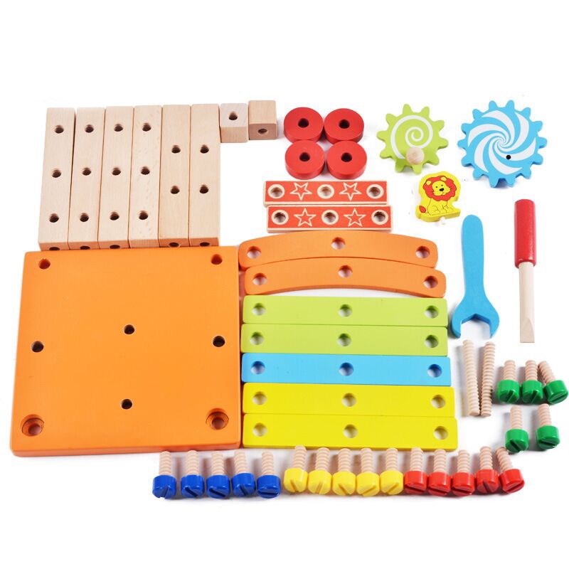 Montessori Träbyggstol – Pedagogiskt Leksak för Småbarn | MiniMaker Arbetsstol More For Mini