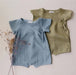 Linnen Baby Romper Zomer – Ademend & Comfortabel | Unisex Baby Kleding More For Mini