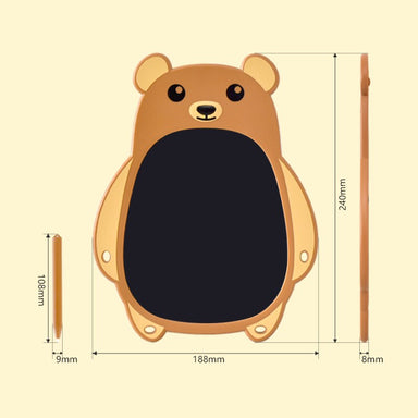 Herbruikbaar LCD Tekenbord voor Kinderen – Dierenvorm | GlowCritter Tekenpad More For Mini