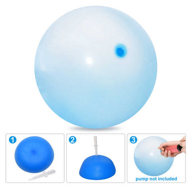 Gigantisk Uppblåsbar Lekboll för Barn – 120 cm | Utomhusleksak för Aktiv Lek & Motorik More For Mini