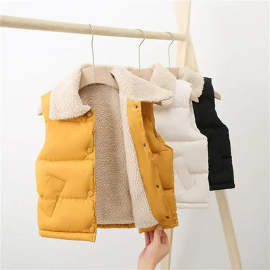 Bodywarmer - Preto Unisex, Geel/Wit/Groen/Zwart, Katoen, Maat 1-8 Jaar-More For Mini