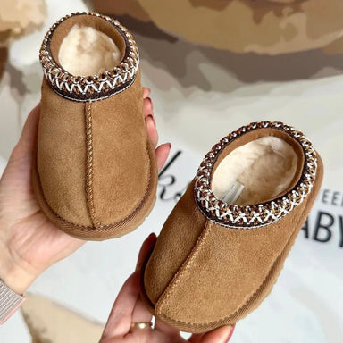 Chestnut Mockaboots Mini – Baby, Småbarn och Förskolebarn, Brun, Mocka, Storlek 21-34 More For Mini