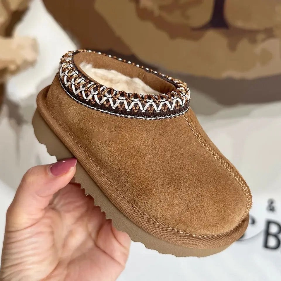 Chestnut Mockaboots Mini – Baby, Småbarn och Förskolebarn, Brun, Mocka, Storlek 21-34 More For Mini