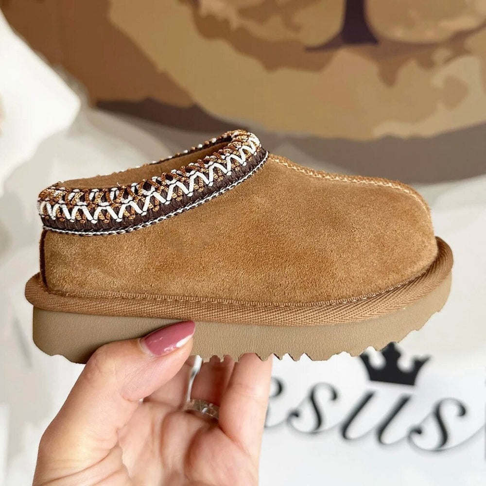 Chestnut Mockaboots Mini – Baby, Småbarn och Förskolebarn, Brun, Mocka, Storlek 21-34 More For Mini