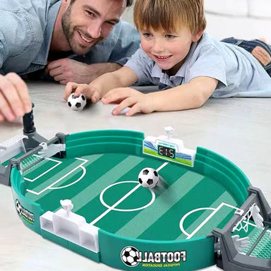 Mini Tafelvoetbalspel voor Kinderen & Volwassenen – Compact, Duurzaam & Ideaal voor 2 Spelers More For Mini