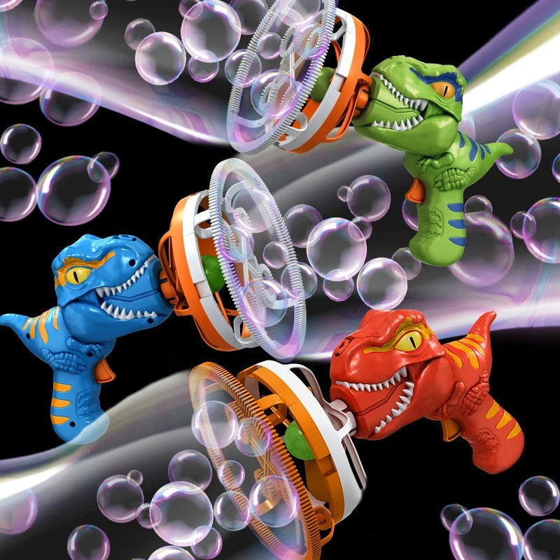 Dino Såpbubblemaskin för Barn – Automatisk Bubbelmaskin för Utomhusskoj från 3 År More For Mini