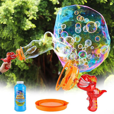 Dino Såpbubblemaskin för Barn – Automatisk Bubbelmaskin för Utomhusskoj från 3 År More For Mini