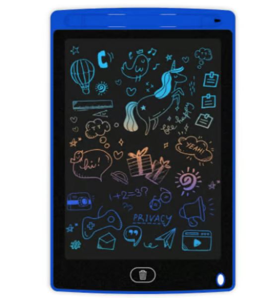 LCD Schrijftablet voor Kinderen – Herbruikbaar Digitaal Tekenbord met Wisfunctie – Ideaal voor Tekenen, Schrijven & Leren More For Mini