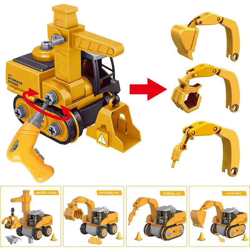 Constructo Kids Ingenjörsleksak – Säkert & Pedagogiskt Byggleksak för Barn More For Mini