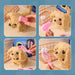 Huisdier Verzorg Set – Kinder Speelgoed voor Dierenliefhebbers met Pluchen Huisdier, Draagbare Reismand, Accessoires (Borstel, Kam, Bot, Poopschepje, 3+ Jaar)-More For Mini