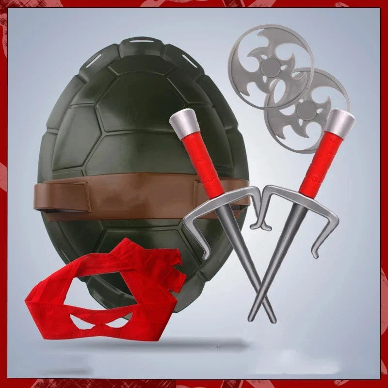 Ninja Speelset – Schild en Accessoires, BPA Vrij Plastic, Fantasierijk Spel-More For Mini